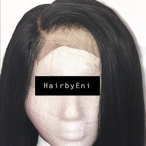 100% human hair 4x4 Lace Closure wig 20 inches